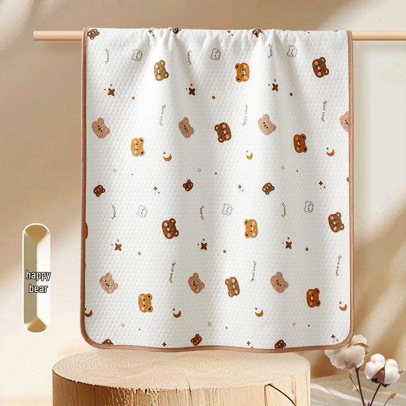 Baby Cotton Waterproof Antibacterial Mattress Pad - Washable Summer Pad