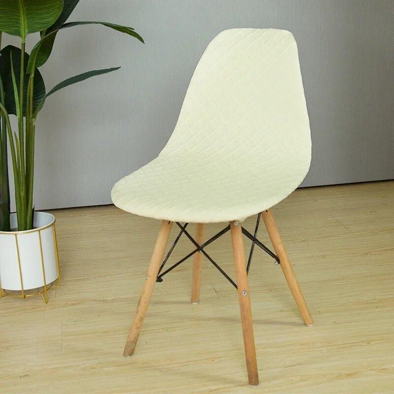 

Высококачественный эластичный чехол на стул, эластичный чехол на обеденный стул, регулируемые чехлы на сиденья, жаккардовый чехол, съемный, 2024 univeral