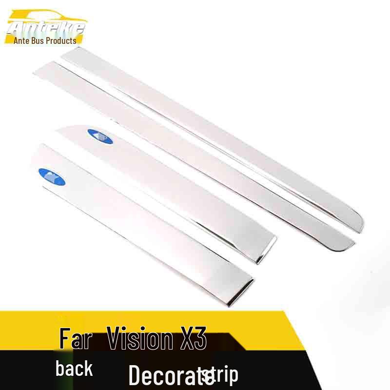 Vision X3 Door and Body Trim, Edge Protector, Anti-Scratch Guard, Bumper and Door Panel Modification Kit