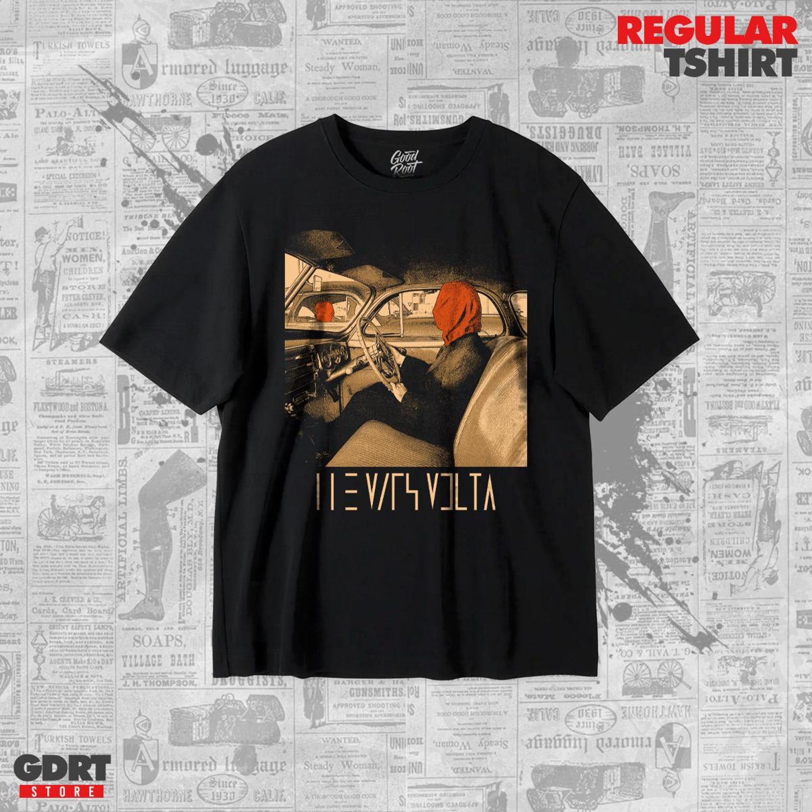 The Mars Volta T shirt - Frances the Mute Albums - Unisex Heavy Shirt XL