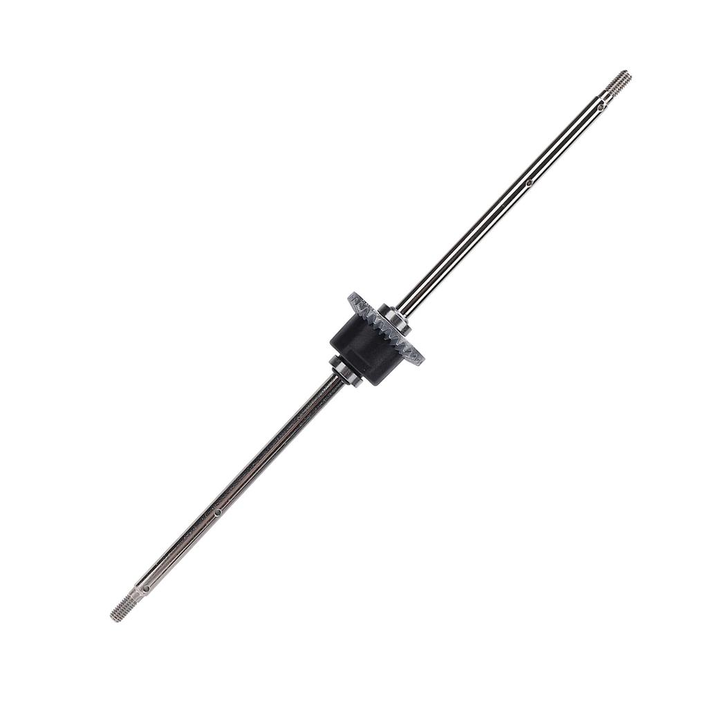 RC Car Rear Differential Assembly 124281192 Zinc Alloy Rear Differential for WLtoys 124006 12423