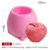 Silicone Mold Diy Aromatherapy Perfect Fit Christmas Plaster Mousse Cake Making Soap Form Candle Apple Durable Material