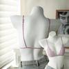 Ultra-thin Lace Front Button Bra French Triangular Cup Small Chest No Steel Ring Pure Desire Slim Strap Beautiful Back