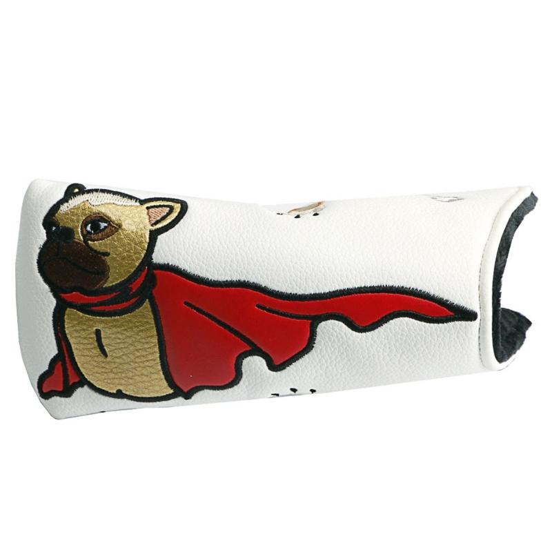 Golf Club Head Cover Putter Headcover Mallet Putter Cover Magnetic Headcovers for Taylormade-Spider Bettinardi-Putters