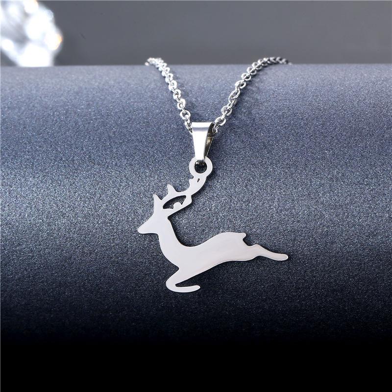 [Neue Titanstahl Kurze Choker Halskette Hip Hop Street Anhänger Kette Für Trendige Mädchen Ausgeh Accessoires]