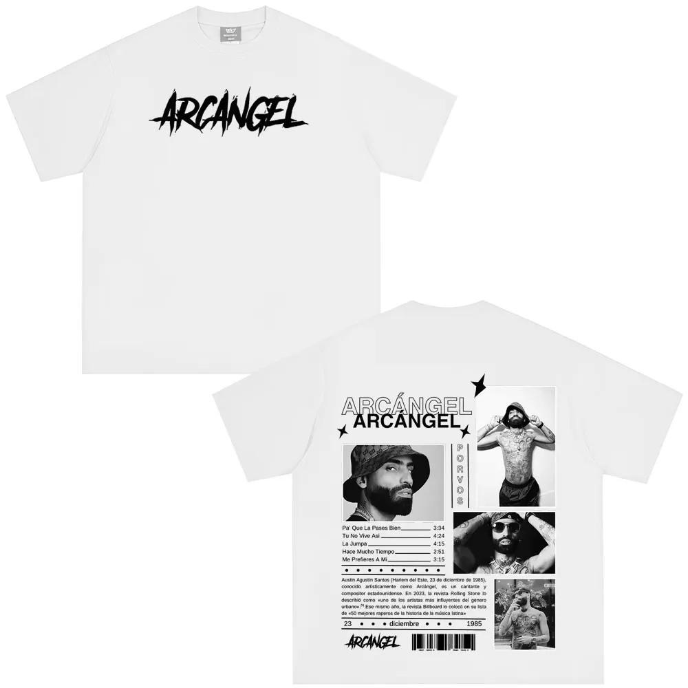 Mens Summer TShirt with Letter Print and Round Neck S