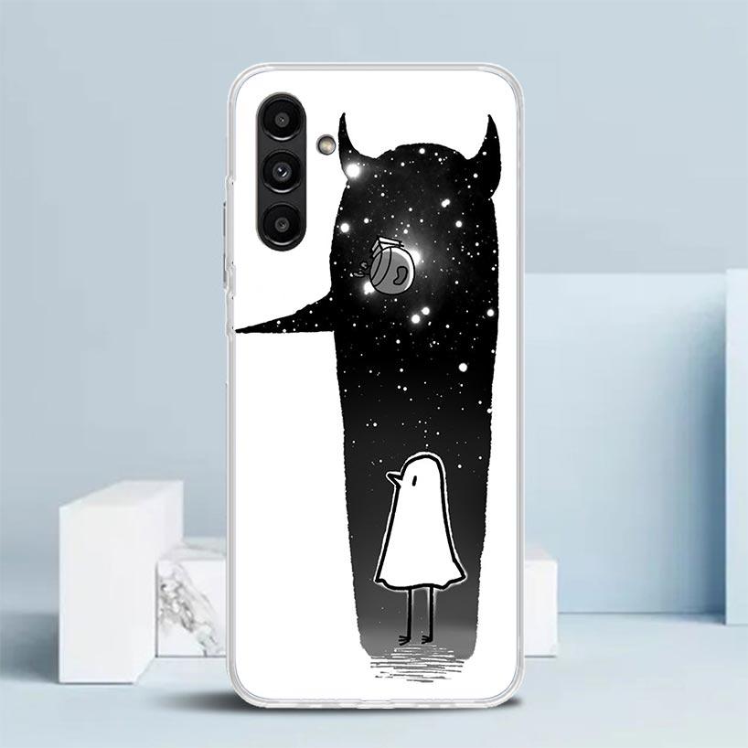 Oyasumi Punpun Cover for Samsung Galaxy A17 A37 A57 A16 A26 A36 A56 A15 A14 A55 Phone Case A13 A53 A25 A35 A24 A34 A23 A33 Galax