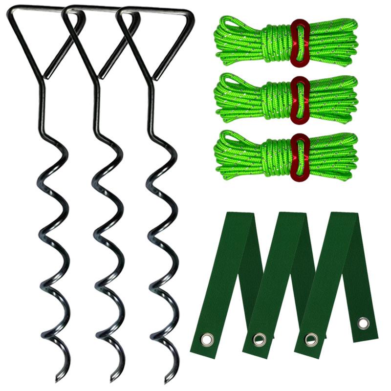 Spiral Tree Stake Kit - Heavy Duty Support Set