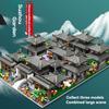 Non-Toxic Chic Micro Suzhou Garden Three In One Ancient Style Architecture With High Difficulty Assembly Block Toys Puzzle Birthday Gift