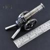 Mini Alloy Cannon Figurine Realistic Miniature Artillery Launcher Model Statue Sculpture Collection Toy Home Office Desktop Decoration Ornament