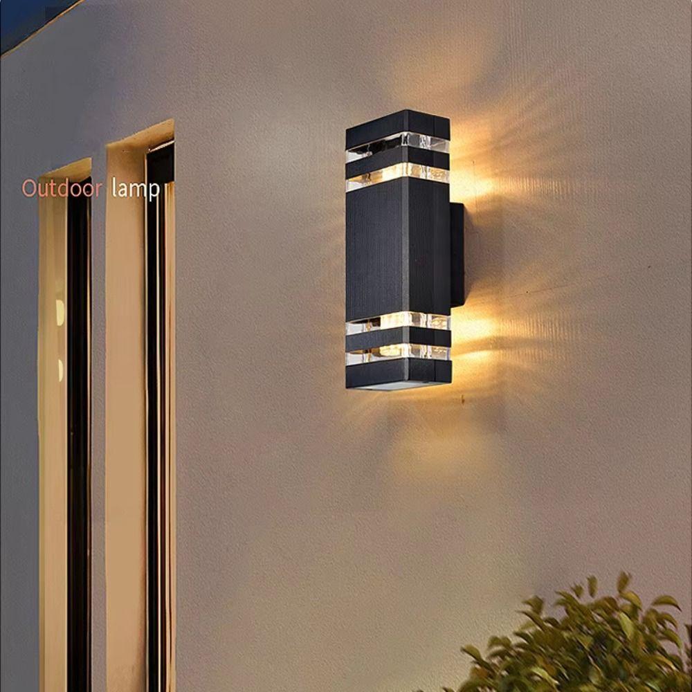 Waterproof LED Wall Lamp IP65 Garden Light Simple Facade Lighting Lamp  Sconce
