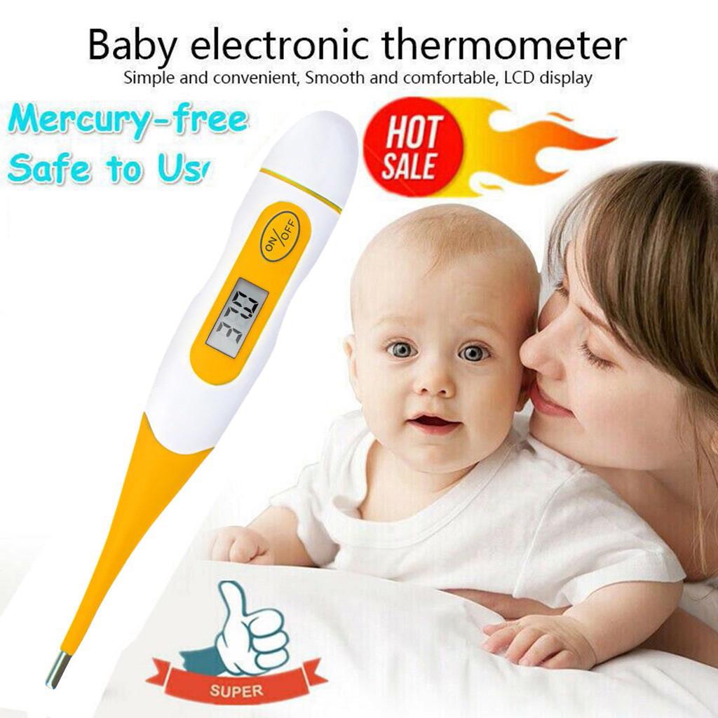 Buy Polar Bear Baby Digital Thermometer for Armpit Oral 60s Fast Reading LCD Temperature Meter