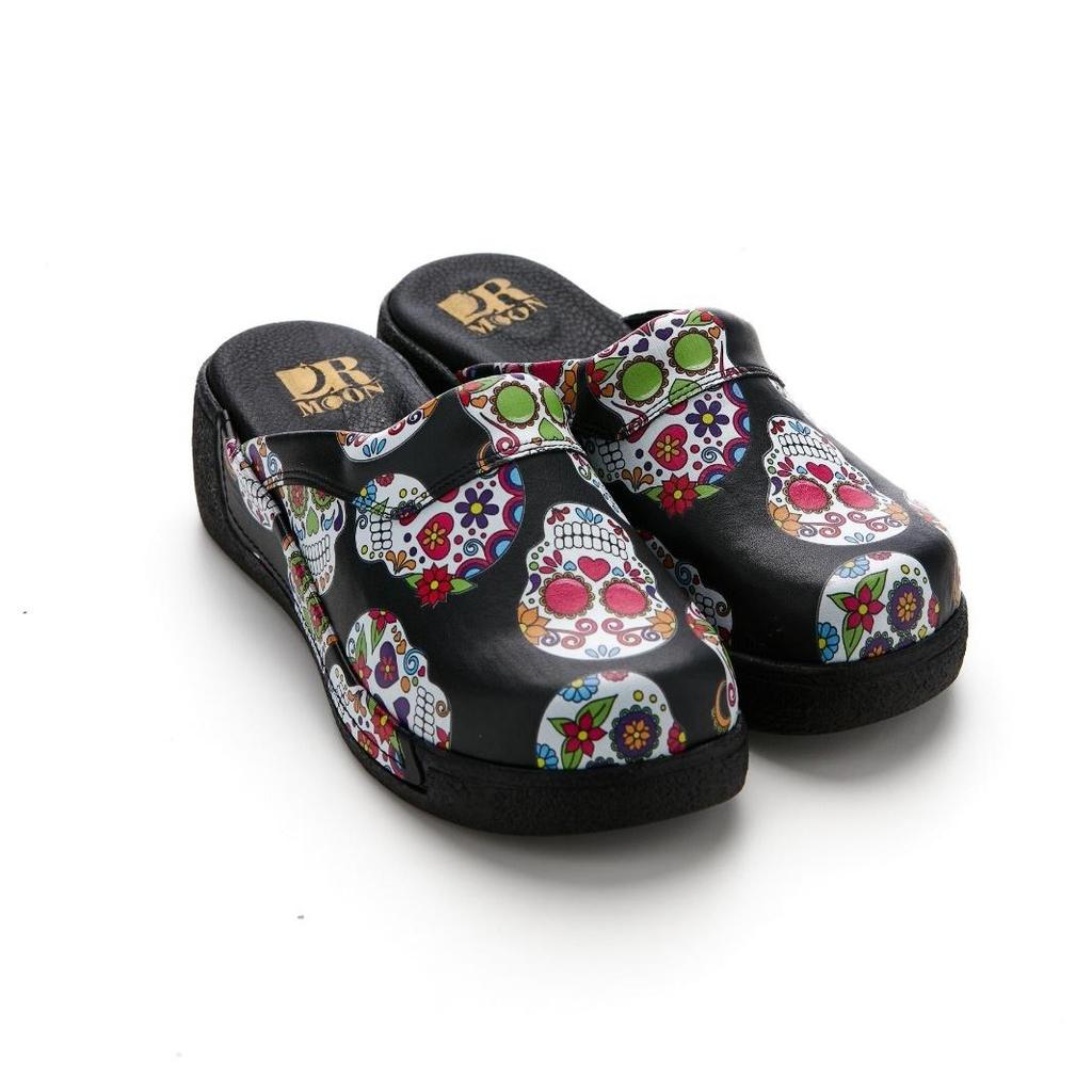 Ortopedické dámské zdravotní dřeváky - protiskluzové, pohodlné