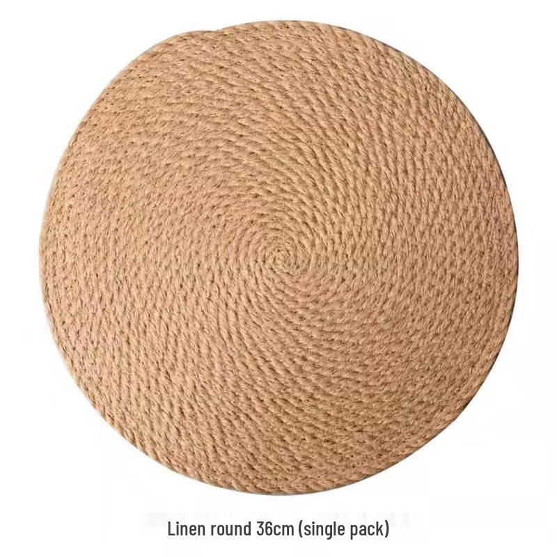 Abay Linen Round Placemat Set