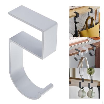 Gancio Appendino da Scrivania, Gancio Porta Borsa da Ufficio Portatile in Metallo, Gancio per Zaino, Borsa a Mano per