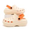Standard-free light wheel hole shoes classic thick-soled eva non-slip heightening, hot-selling on the beach