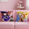 Anime Sugar Sugar Rune Bunter Kissenbezug Bequemer Wendekissenbezug Ideal für Auto Sofa Schlafzimmer & mehr