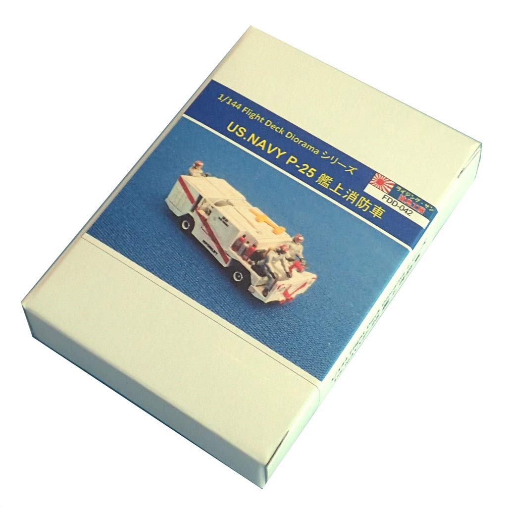 Пожарная машина с авианосца ВМС США 1/144 P-25