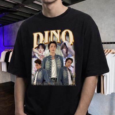 Vintage Dino T-Shirt & Crewneck, 90s K-Pop Style, Unisex Apparel