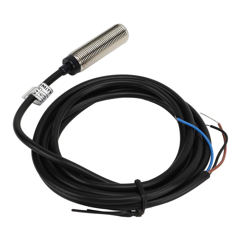 4 Stück 12mm Induktiver Näherungsschalter PNP 3-Draht Normally Open IP67 NO Kontakt Näherungssensor 6-36V