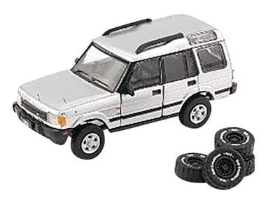 BM CREATIONS Scale Land Rover Discovery 1 1998 Silver Finished Product 1/64 (RHD)