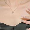 Women's Light Luxury Mobius Ring Clavicle Chain Necklace – Stylish, Niche Design Accessory