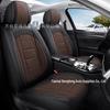 Universal Full Leather Car Seat Cushion, All-Season Coverage for SUV, Truck, Sedan PG42