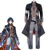 Blade Honkai Star Rail Cosplay Costume Wig Uniform Set with Earrings for Stellaron Hunters Astral Express Halloween Party Unisex
