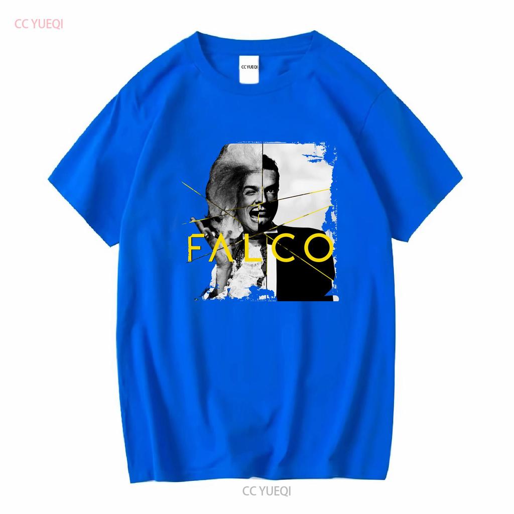 Falco Fun Saying T Shirt Size S 5XL vintage Washed Unisex Top For Everyday Wear Breathable streetwear Versatile Slightly