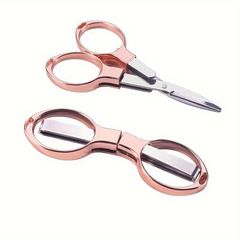 Retractable Durable and Portable Travel Outdoor Daily Needs Versatile Stainless Steel Folding Scissors