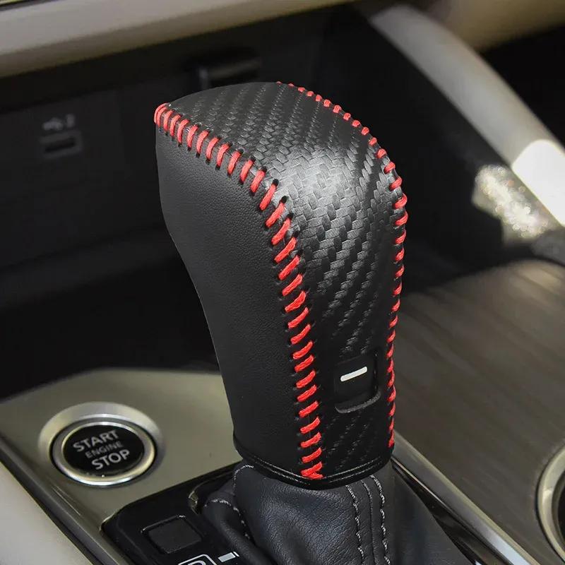 Automatic Gear Cover for Nissan Altima & 14th Generation Sylphy - Carbon Fiber Leather, Multiple Colors Available