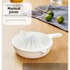 Manual Japanese Citrus Juicer with Twisted Tip Deep Rim and V Shaped Edge for SeedFree Lemon Lime Orange Juice