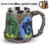 Harry Potter Große Kapazität Retro Graviert Edelstahl Bierkrug