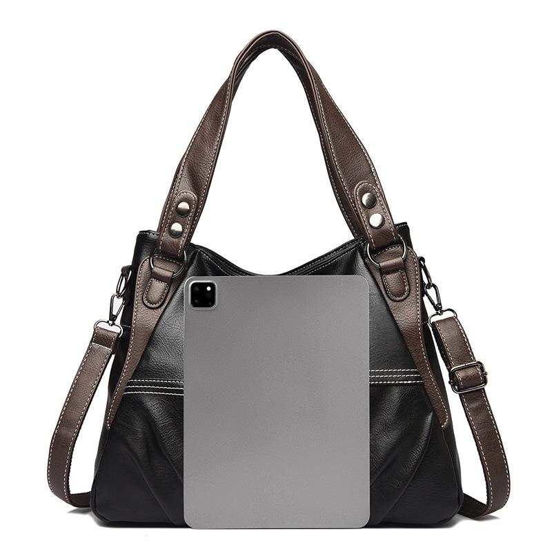 Lady Tote Bag - Large Capacity Handbag with Multiple Functions - Single Shoulder Bag