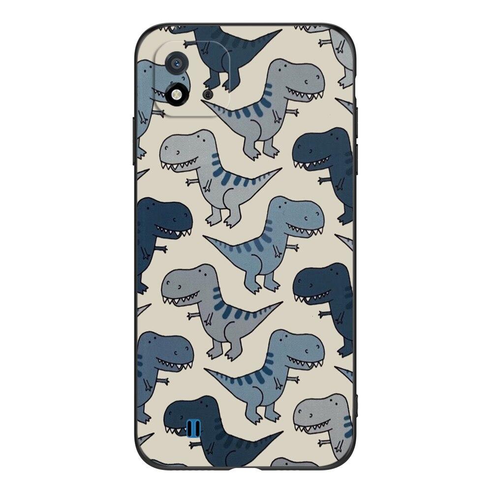 For Realme C11 2021 2020 Case Silicon Back Cover For OPPO RealmeC11 C 11 Case 6.5inch Black Tpu Case Cute Funy
