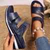 Women Wedge Slippers Soft Bottom Beach Shoes for Women Summer Slip On Sandals Platform Outdoor Fashion Slippers Slides Woman