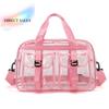 Large Capacity Transparent Crossbody Bag Waterproof Lightweight Toiletries Handbag PVC Multifunctional Washing Storage Bag