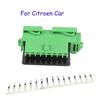 OBD Plug + Terminal + Insert OBD OBD2 Female Connector J1962f Plug OBD 2 16 PIN with Terminal Suitable for Most Car