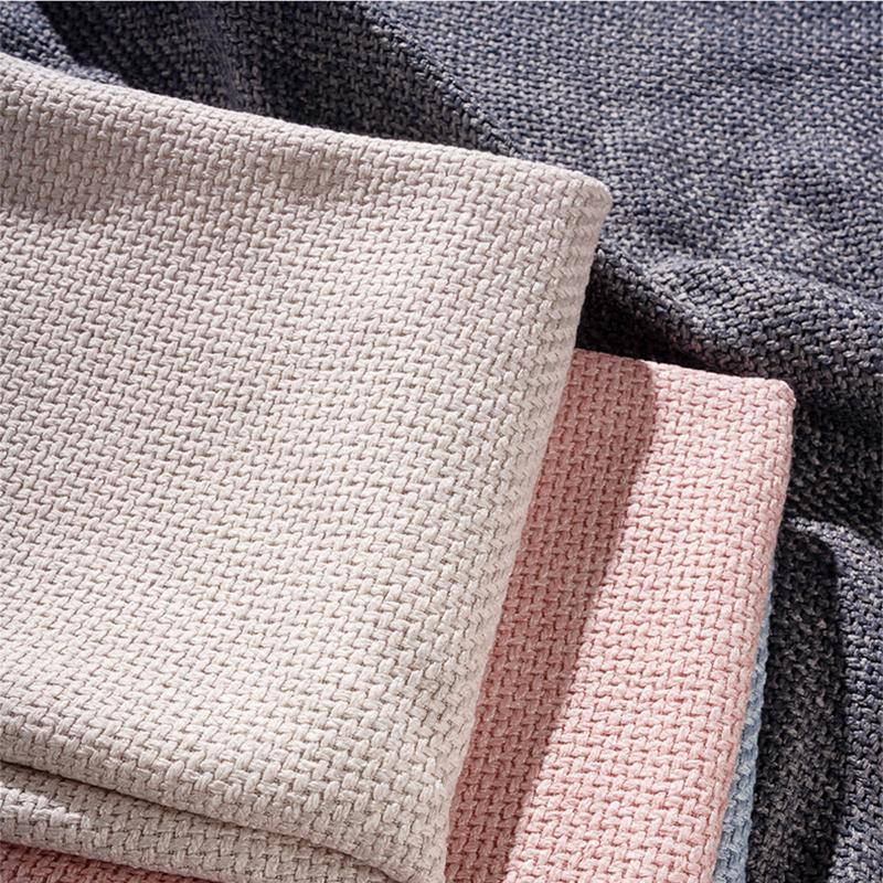 Car Seat Cushion Four Season Universal Cushion Ventilation Cooling Pad Cotton Linen Half Wrapped Seat Cover Automotive Interior