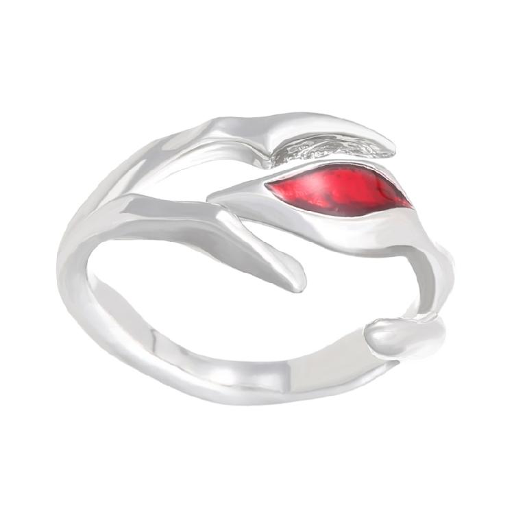 Simple Rings Adjustable Fashion Opening Rings Alloy Texture Fashion Rings Suitable for Matching Various Fashion Outfits