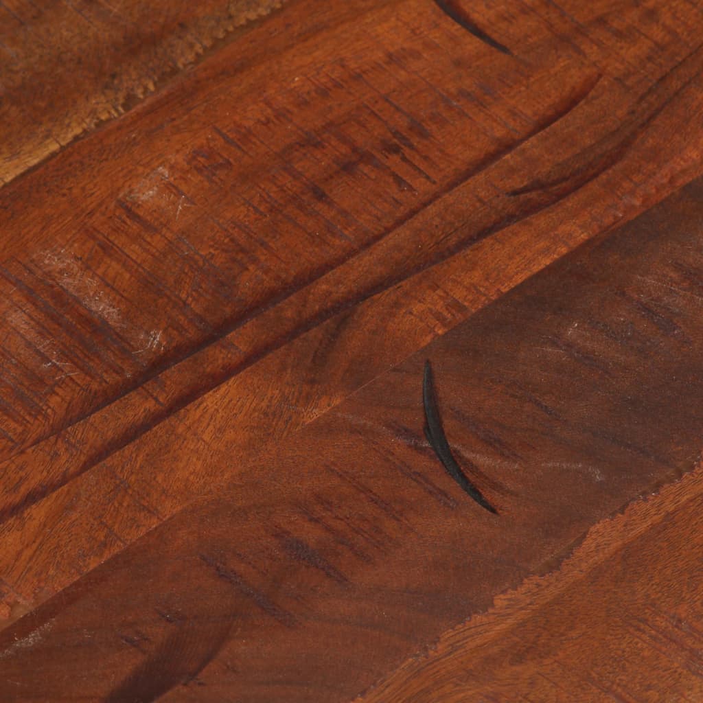 Tabletop Ø 60x3.8 Cm Round Solid Reclaimed Wood