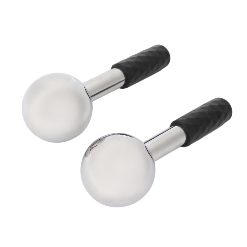 Facial Ice Globe Stainless Steel Face Cooling Roller Massager for Puffiness Wrinkles