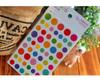 6 Sheets/lot Colorful Decals Funny Toy Kids Paper Diary Journal Scrapbook Decorative Laptop Sticker Classic