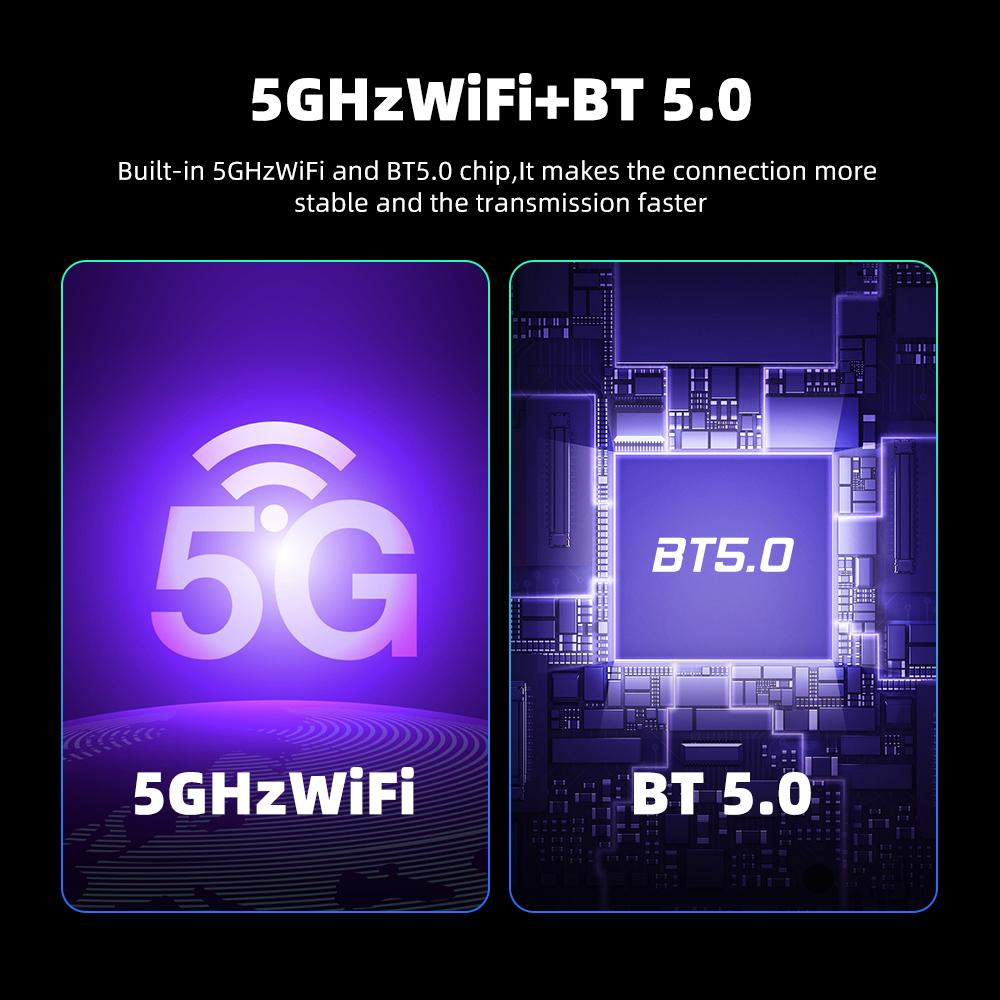 2in1 Wireless CarPlay Dongle Wireless Android Auto Adapter AI Smart Box Car Intelligent Systems For Car With Wired CarPlay