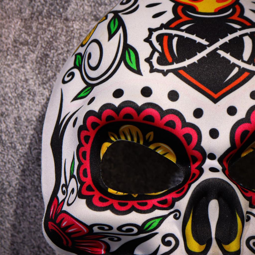 Friendly EVA Plastic Skull Face Mask Comfortable Cosplay Face Cover Ergonomic For Themed Parties Stage Performances