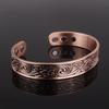 New Viking Magnetic Antique Red Copper Bracelet Popular Open Vortex