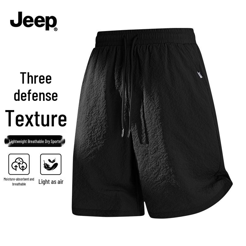 JEEP Men s Lightweight Quick-Dry 3-Proof Sport Shorts L