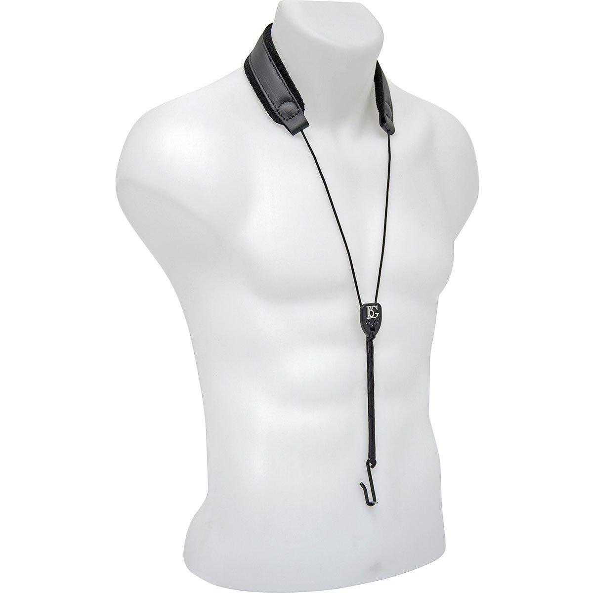 

Кожаный ремень BG для сопрано/альт/тенор саксофонов, обычный, металлический крючок, S20M