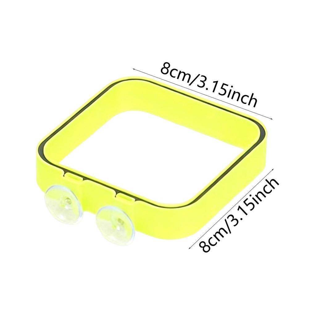 Aquarium Floating Feeder Plastic Feeding Ring Easy Use Food Holder for Tropical Fish Shrimp Turtles