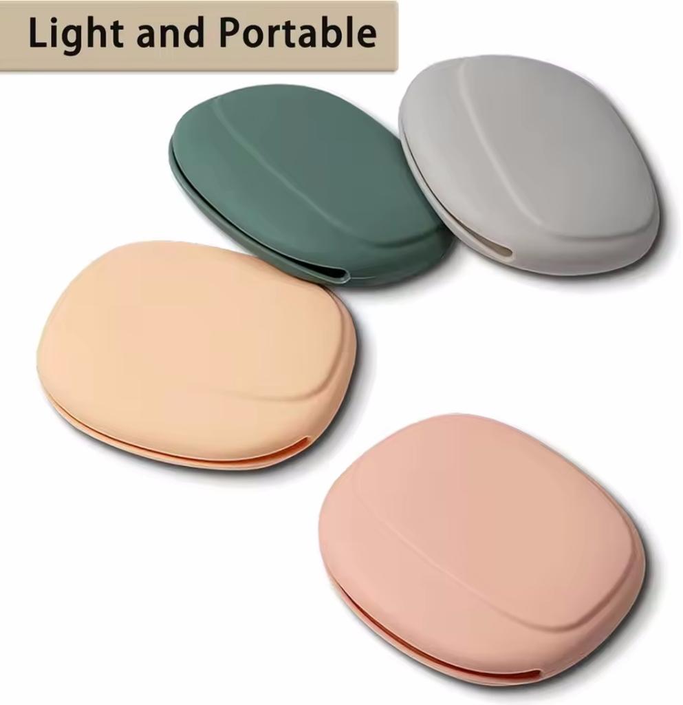 New Colorful Portable Soft Silicone Earphone Bag Phone Charger Box Key U Disk USB Cord Organizer Data Cable Storage Case